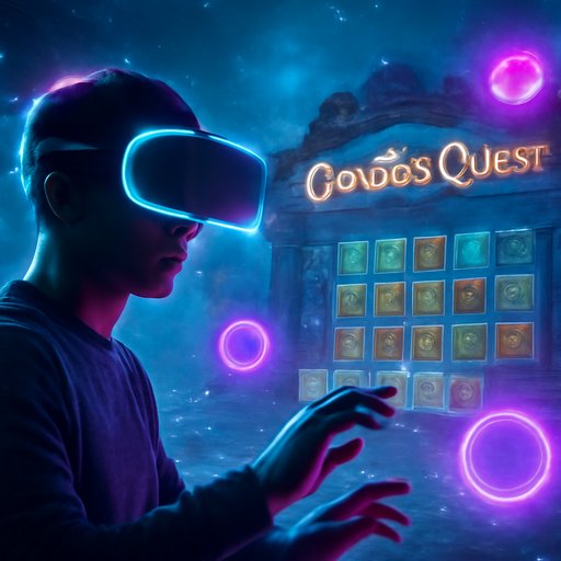 kirkira Gonzo's Quest পাথুরে অভিযান দৃশ্য